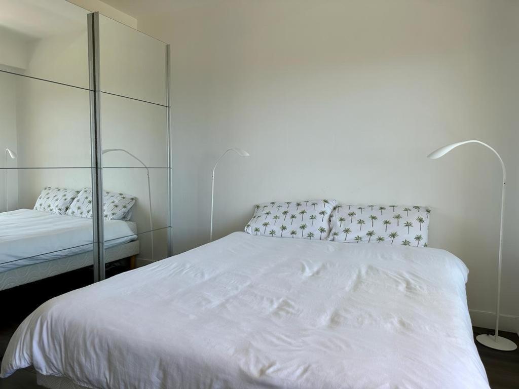 Bel Appartement Avec Vue Mer Villeneuve-Loubet Dış mekan fotoğraf